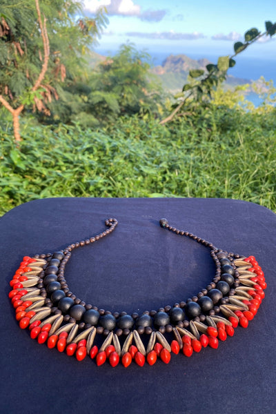 Marquesan Seed Necklace - Cannibal Art