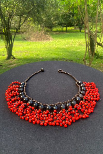 Marquesan Seed Necklace - Cannibal Art