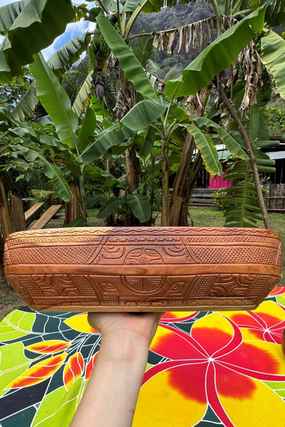 Marquesan Tiki Bowl - Cannibal Art