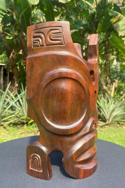 Marquesan Tiki Mask - Cannibal Art