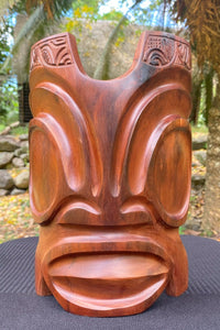 Marquesan Tiki Mask - Cannibal Art