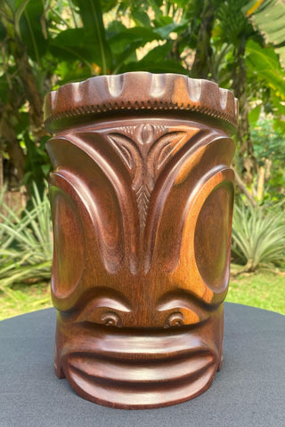 Marquesan Tiki Mask - Cannibal Art