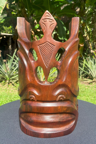 Marquesan Tiki Mask - Cannibal Art