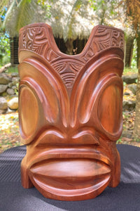 Marquesan Tiki Mask - Cannibal Art