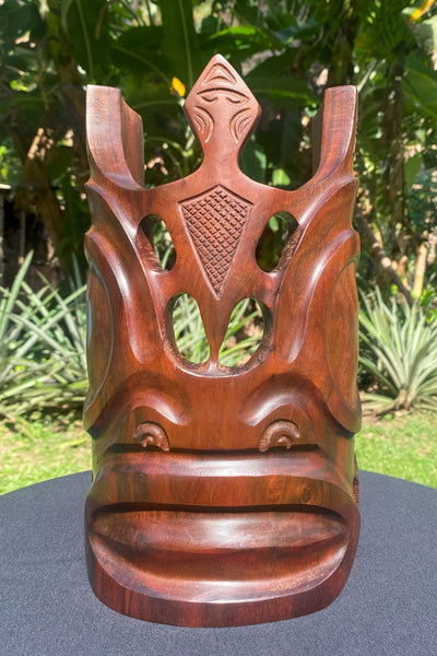 Marquesan Tiki Mask - Cannibal Art