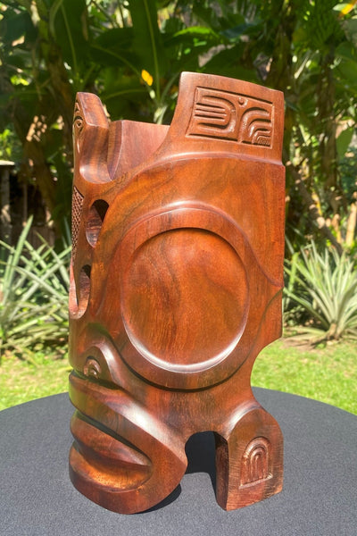 Marquesan Tiki Mask - Cannibal Art