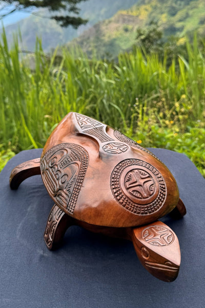 Marquesan Turtle Bowl - Cannibal Art