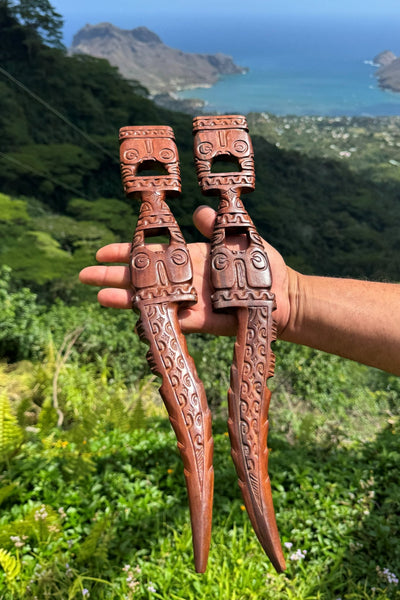 Marquesan Wall Decor - Cannibal Art