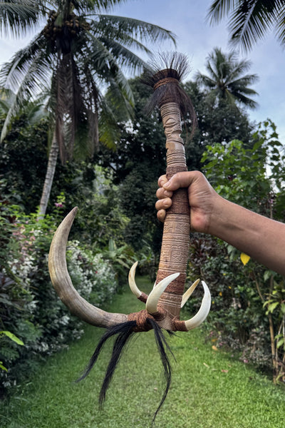Marquesan Warrior’s Hook - Koeva - Cannibal Art
