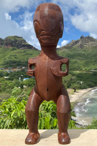 Marquesan tiki sculpture