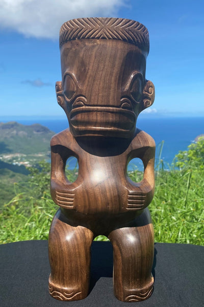 Marquesan tiki sculpture