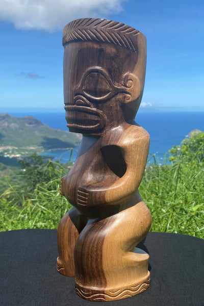 Marquesan tiki sculpture