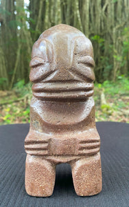 Red Stone Tiki - Cannibal Art