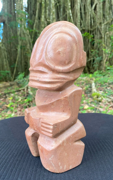 Red Stone Tiki - Cannibal Art