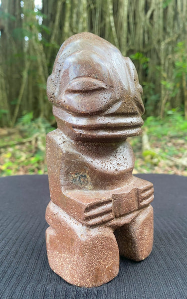 Red Stone Tiki - Cannibal Art