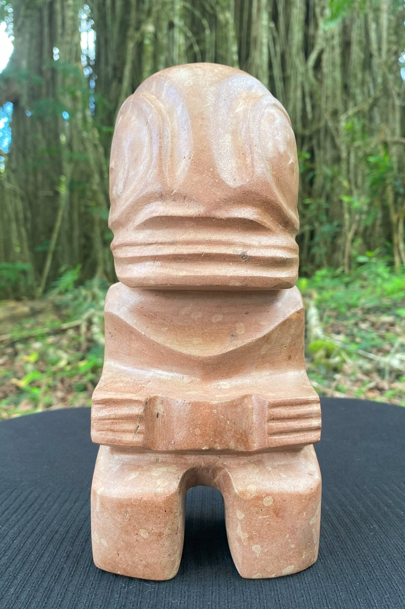 Red Stone Tiki - Cannibal Art