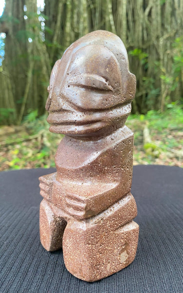 Red Stone Tiki - Cannibal Art