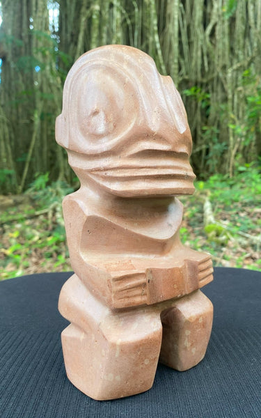 Red Stone Tiki - Cannibal Art