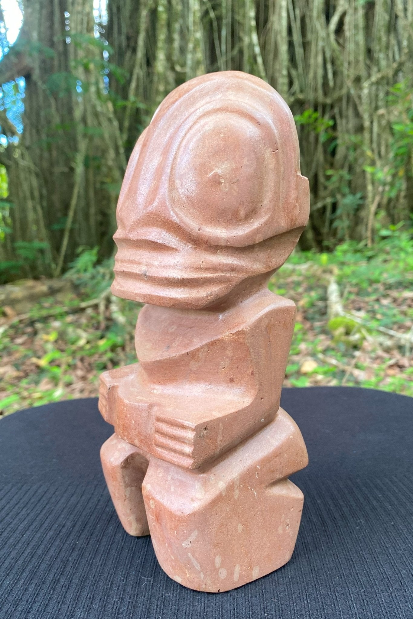 Red Stone Tiki - Cannibal Art