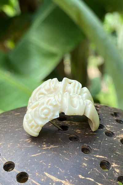 Tiki Earrings - Cannibal Art