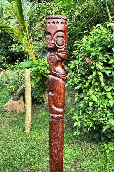 Tiki Hair Pick - Cannibal Art