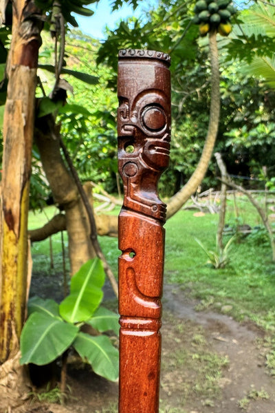 Tiki Hair Pick - Cannibal Art