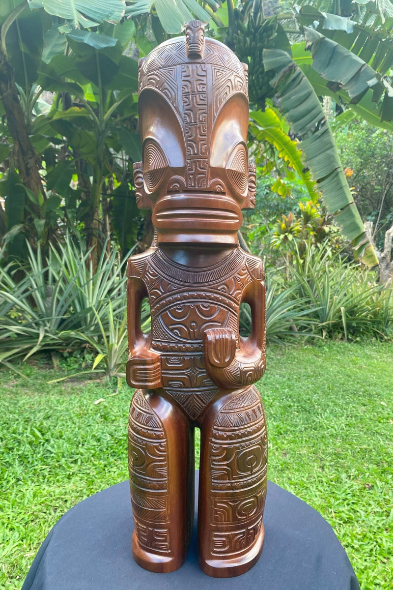 Marquesan tiki sculpture – Cannibal Art