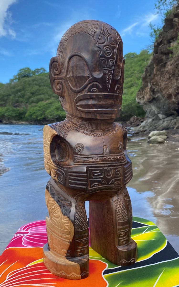 Marquesan tiki sculpture – Cannibal Art