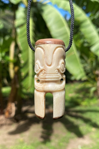 Tiki Tuhuka necklace - Cannibal Art