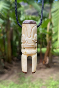 Tiki Tuhuka necklace - Cannibal Art