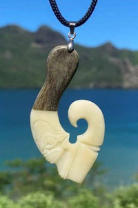 Tiki's hook necklace