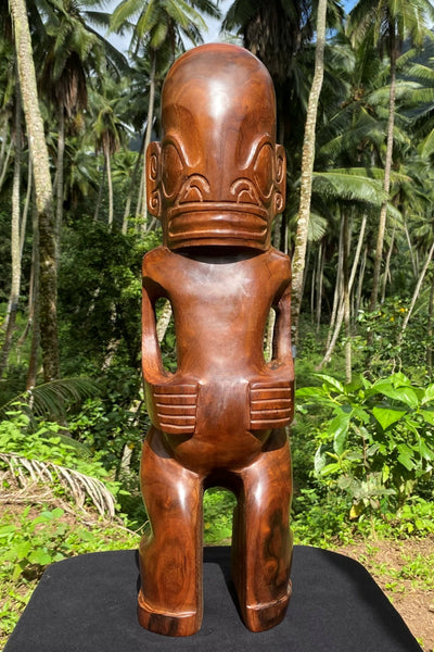 Tiki sculpture