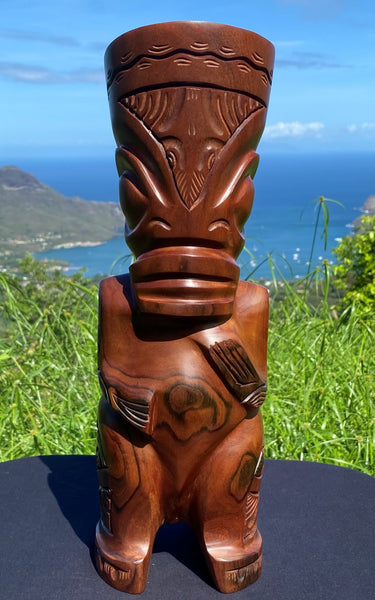 Marquesan tiki sculpture