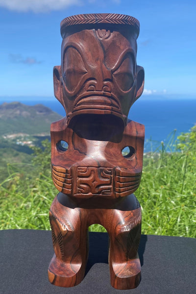 Tiki sculpture