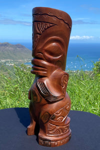 Marquesan tiki sculpture