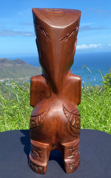 Marquesan tiki sculpture