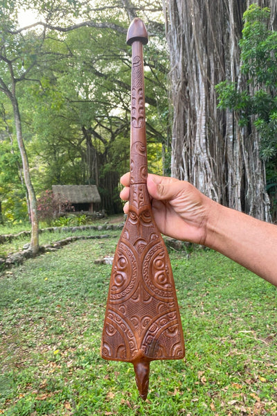 Traditional Canoe Paddle - Cannibal Art