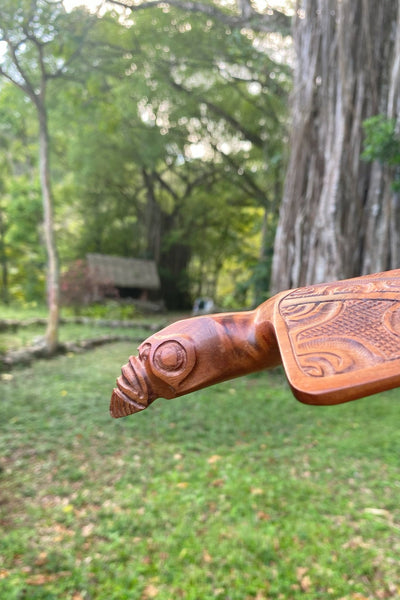 Traditional Canoe Paddle - Cannibal Art