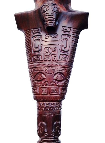 U'u (Marquesan war club) - Cannibal Art