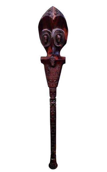 U'u (Marquesan war club) - Cannibal Art