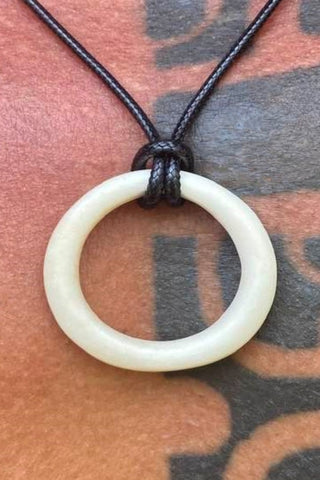 Marquesan bone necklace
