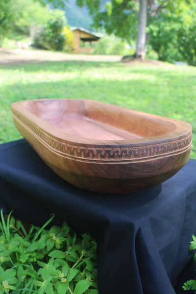 Marquesan wooden bowl Kooka_Marquesan wooden carvings_sculpture_art