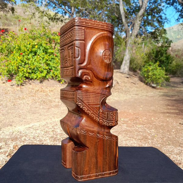 Marquesan Tiki sculpture_tribal_Marquesan art