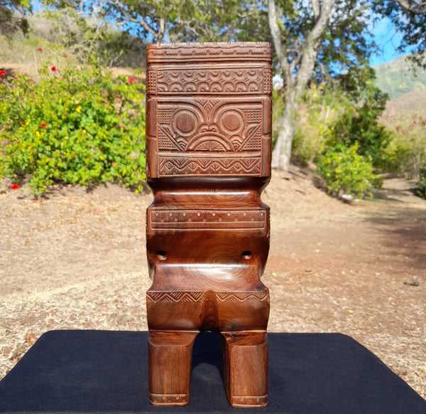 Marquesan Tiki sculpture_tribal_Marquesan art