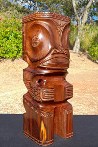Marquesan Tiki sculpture_tribal_Marquesan art