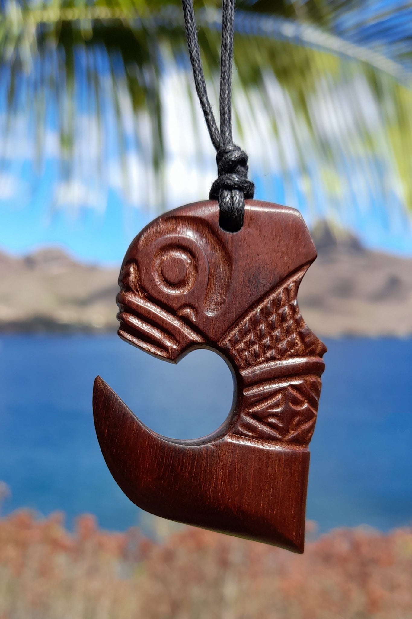 Tiki Mata Hoata necklace