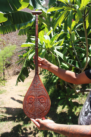 Marquesan paddle_Nuku Hiva_French Polynesia_patutiki