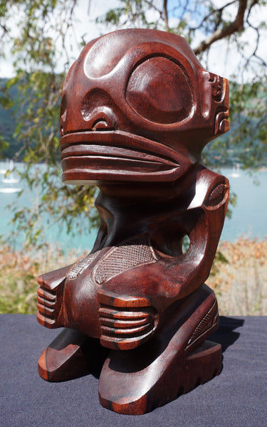 Wood carvings_Marquesan Tiki_Nuku Hiva