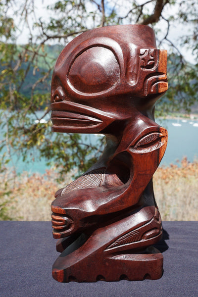 Wood carvings_Marquesan Tiki_Nuku Hiva
