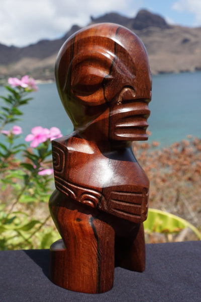 Marquesan Tiki from Hanavave village_Fatu Hiva Island